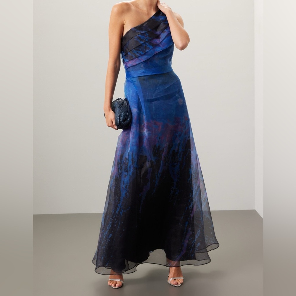 Rene Ruiz Collection, Blue Organza Gown, 2